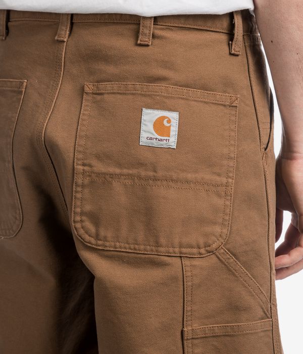 Carhartt WIP Single Knee Organic Dearborn Shorts (hamilton brown rinsed)