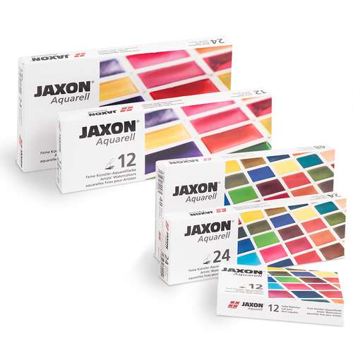 JAXON® Aquarell Feine Künstler-Aquarellfarben - Aquarellkasten