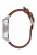 Nixon The Charger Leather Black / Saddle Silber A1077-1037