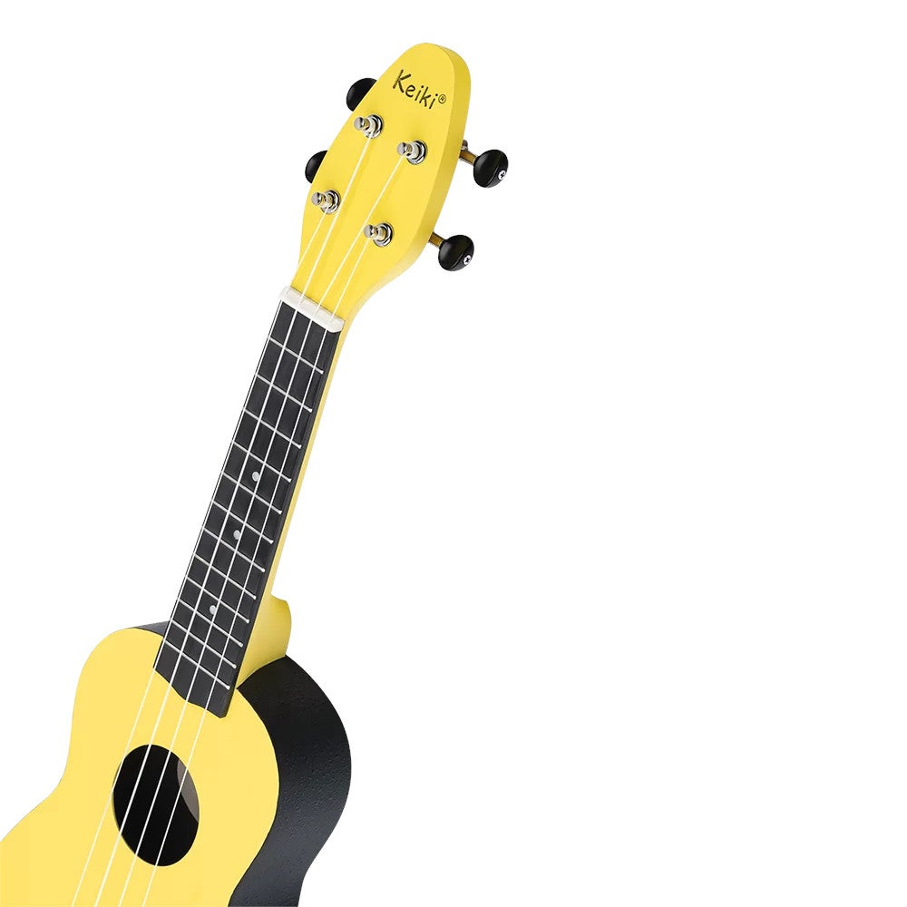 Ortega Keiki K2-LGR Soprano Size Ukulele Lemon Grass sopraan ukelele set