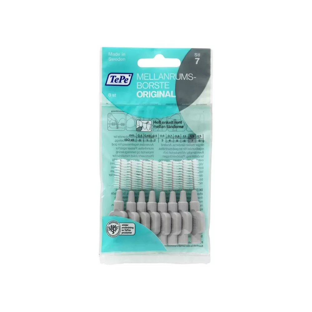 TePe original mellemrumsbørster 1,3 mm - 8 stk.