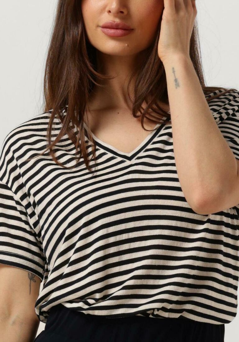 MOS MOSH donkerblauwe mos mosh t-shirt jill
