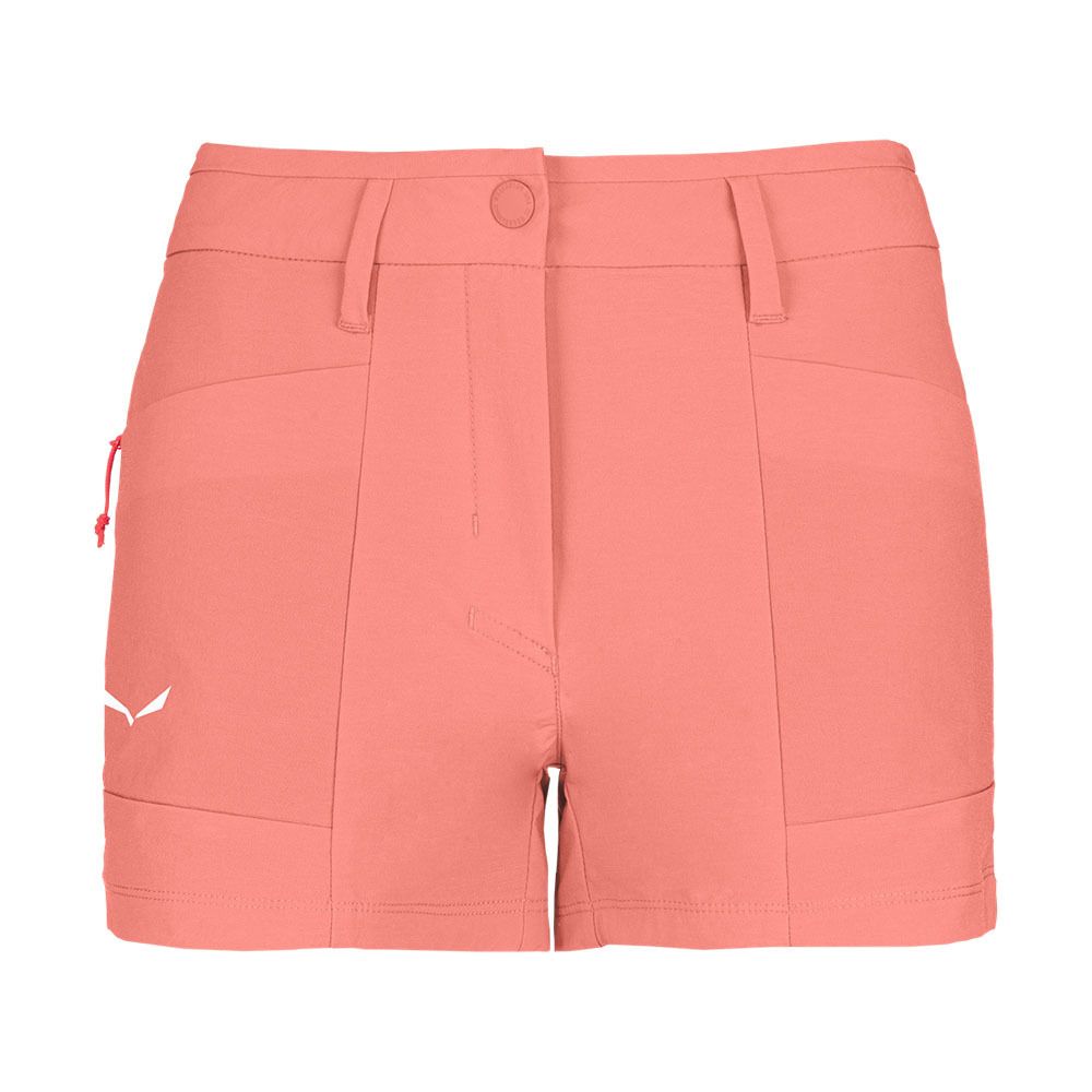 Salewa PUEZ DURASTRETCH - Short Femme lantana pink