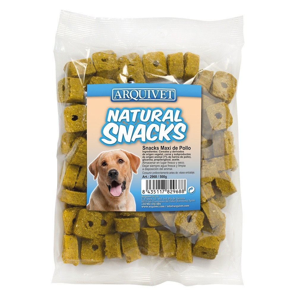 Arquivet Maxi Snacks para Cães, Sabor Frango