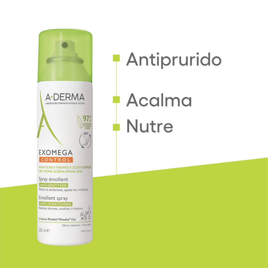A-Derma Exomega Control Spray Emoliente - 200ml