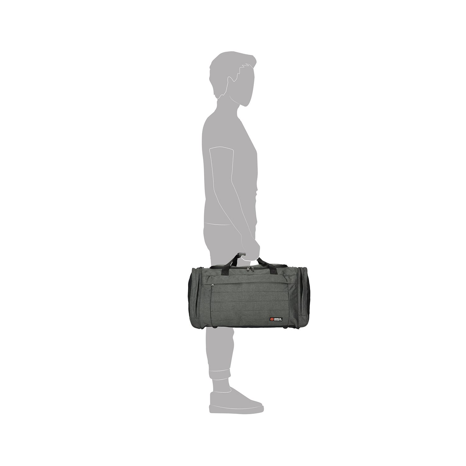 Enrico Benetti Montevideo Sport / Travel Bag 60L grey