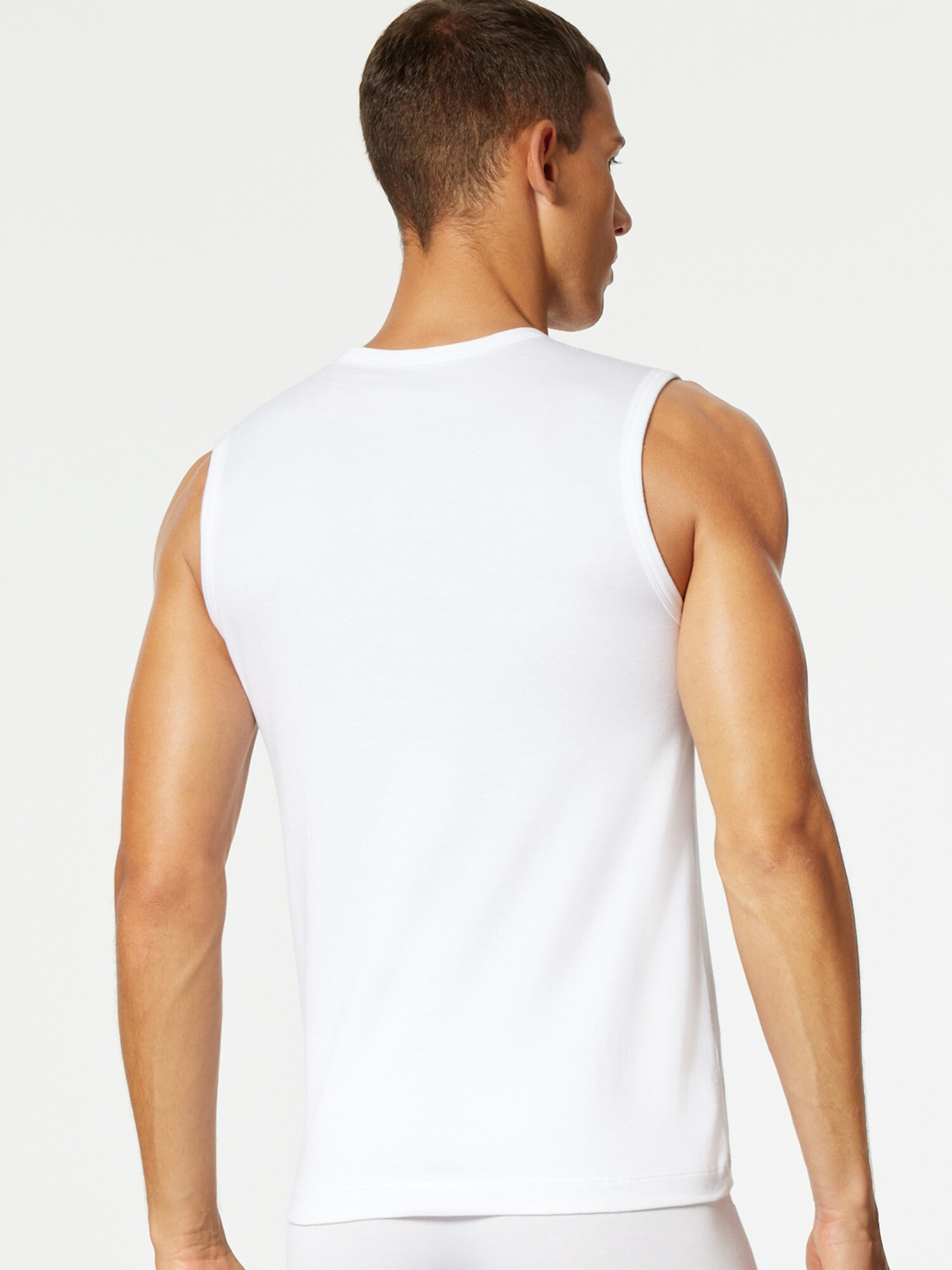 Schiesser Herren Tank Top Uncover 4er Pack