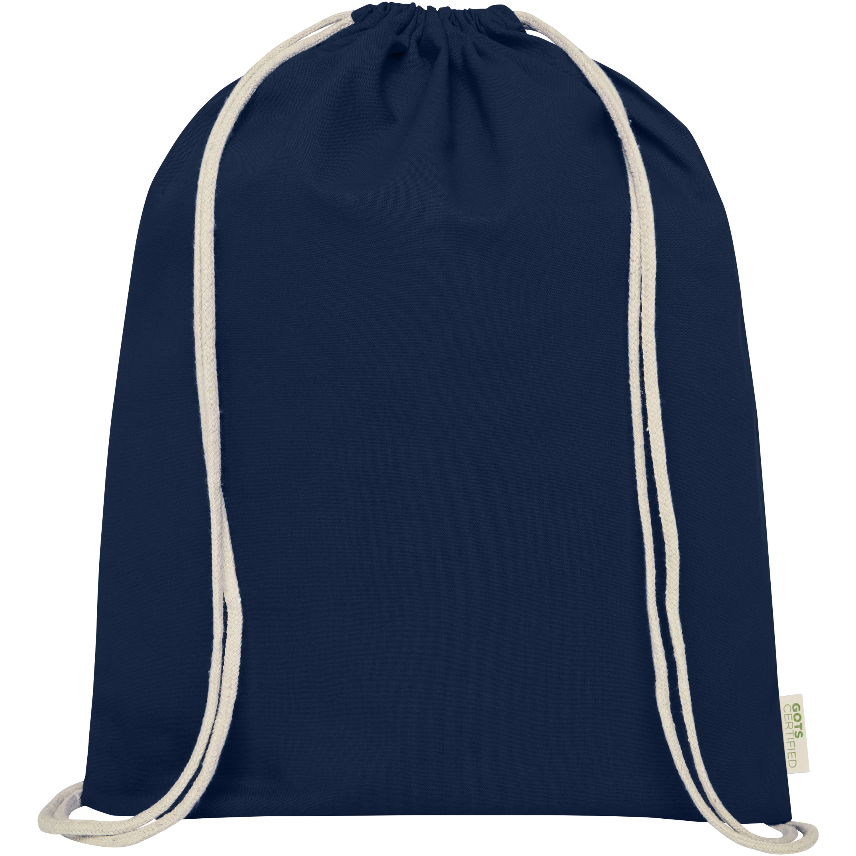 EgotierPro 120612 - Sac à Cordon en Coton Bio Orissa 5L Résistant