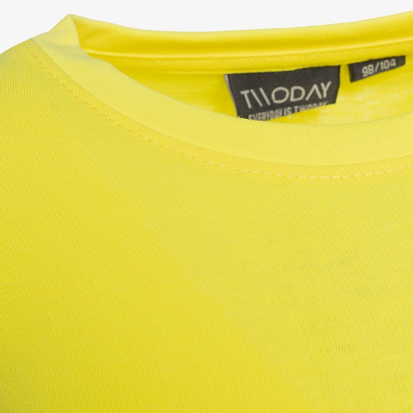 TwoDay jongens basic T-shirt geel