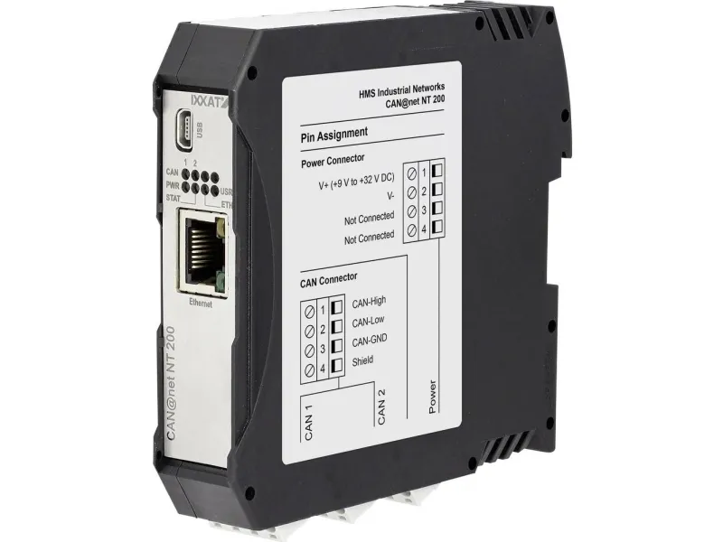 Ixxat 1.01.0332.42000 CAN@net NT 420 CAN-omformer CAN bus, Ethernet, USB 24 V/DC 1 stk