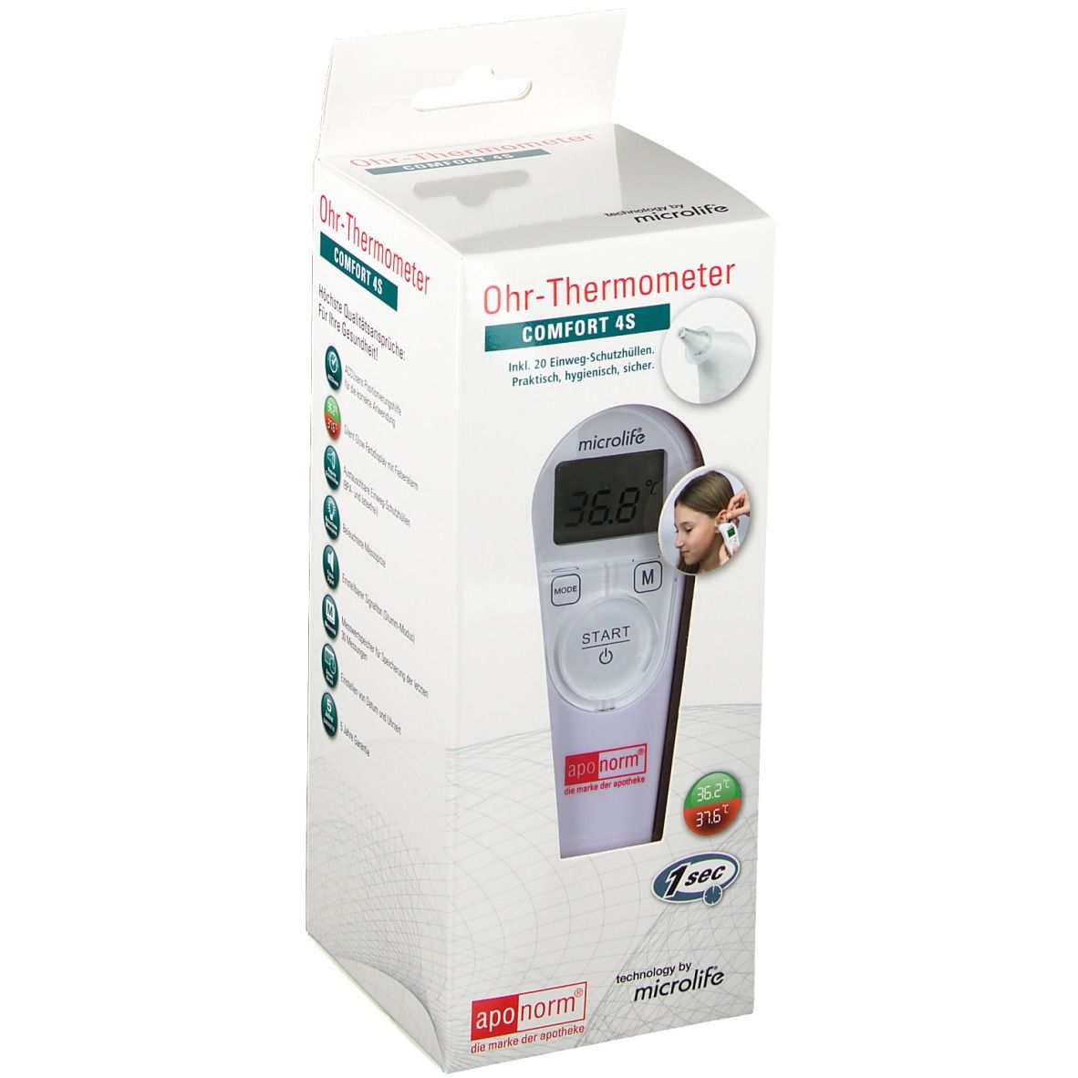 aponorm® Ohrthermometer Comfort 4S