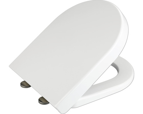 Wenko Exclusive toiletbril nr. 4 met softclose-mechanisme, wit, 24332100