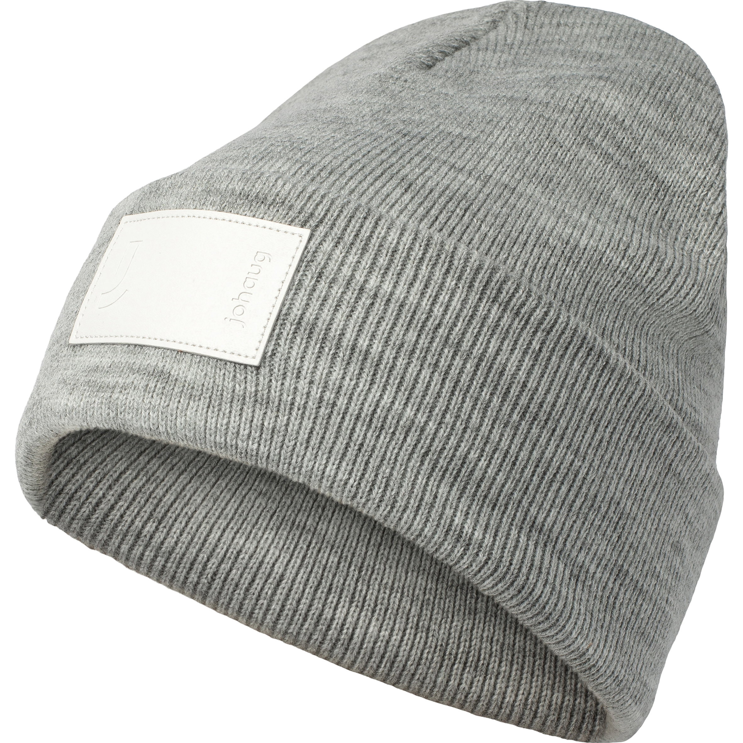 Fold Beanie Dame Grey melange