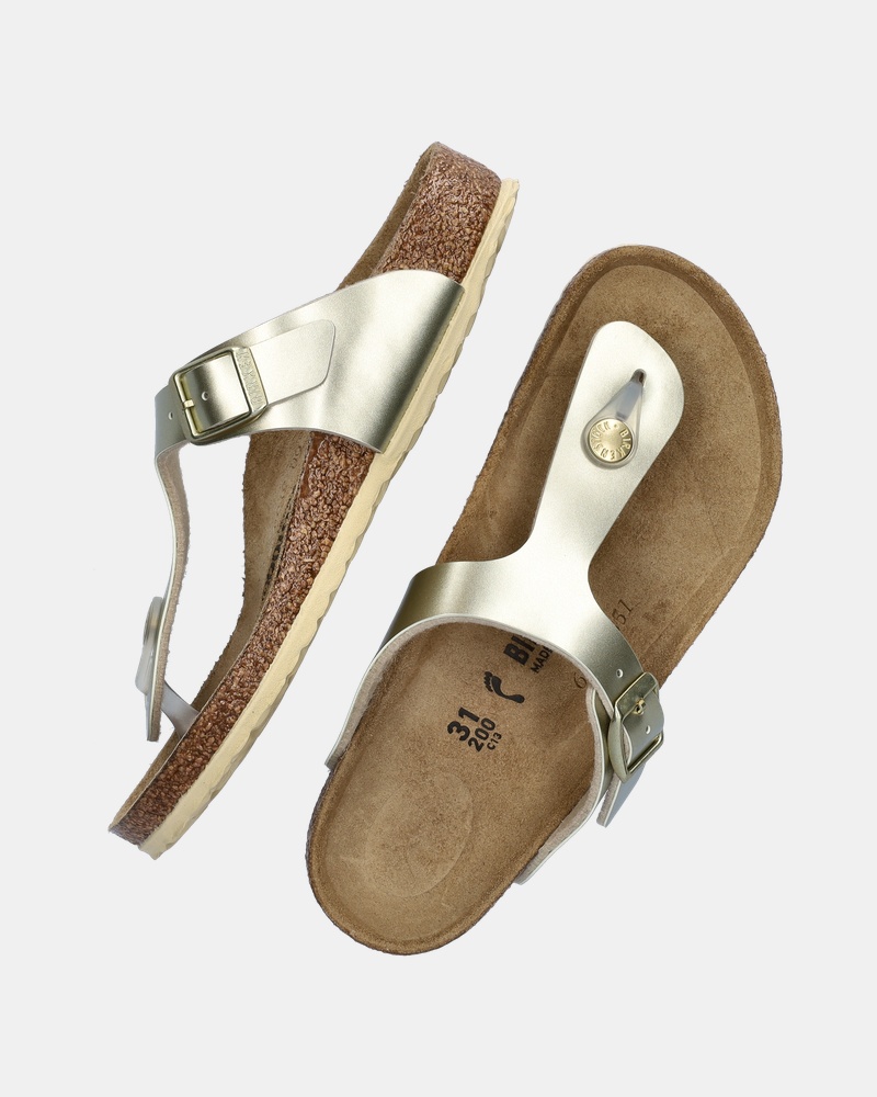 Birkenstock Gizeh Sandalen  - goud