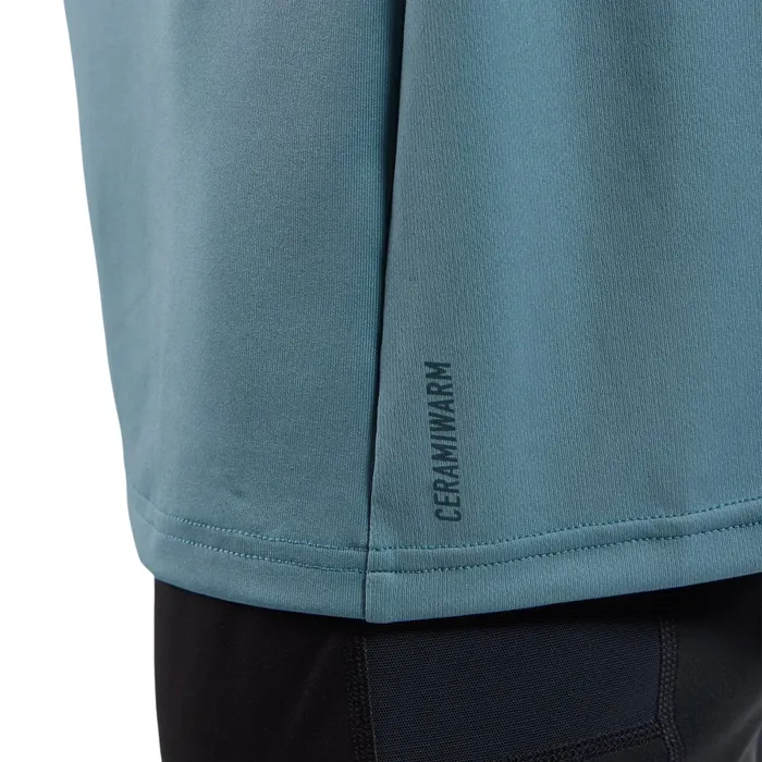 Odlo Midlayer Essential Ceramiwarm 1/2 Zip Hardloopshirt Heren