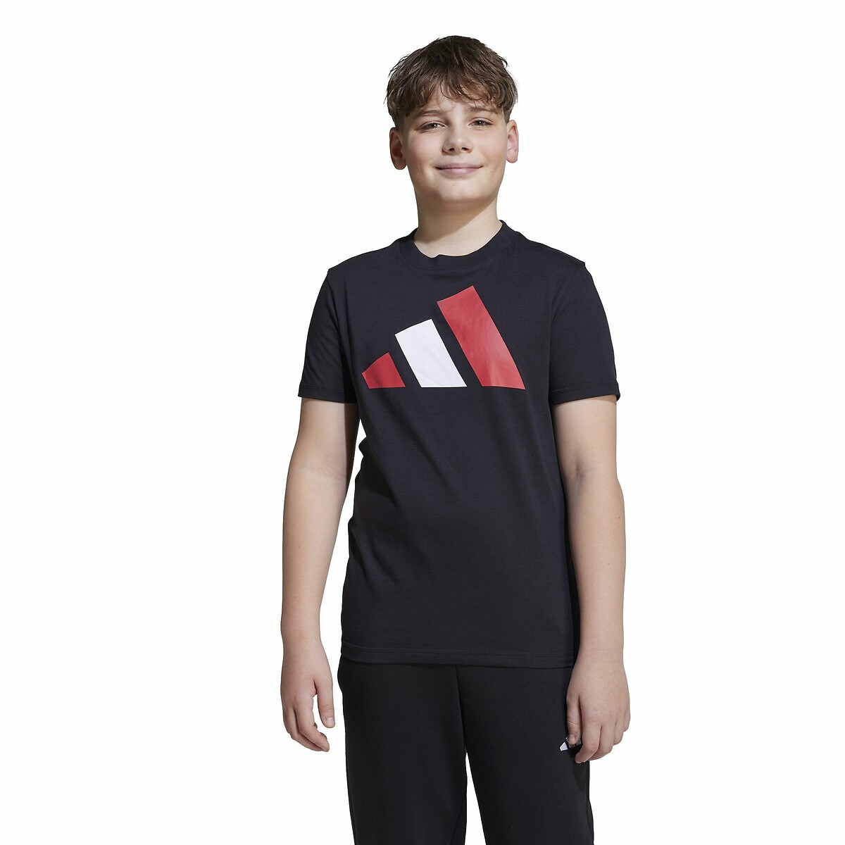 ADIDAS ROUPAS ESPORTIVAS<br>Camiseta de manga curta em algodão