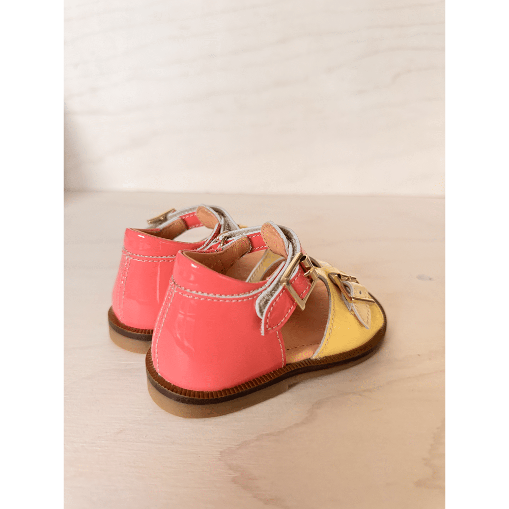 OCRA - Sandaal met gesplook en velcrosluiting