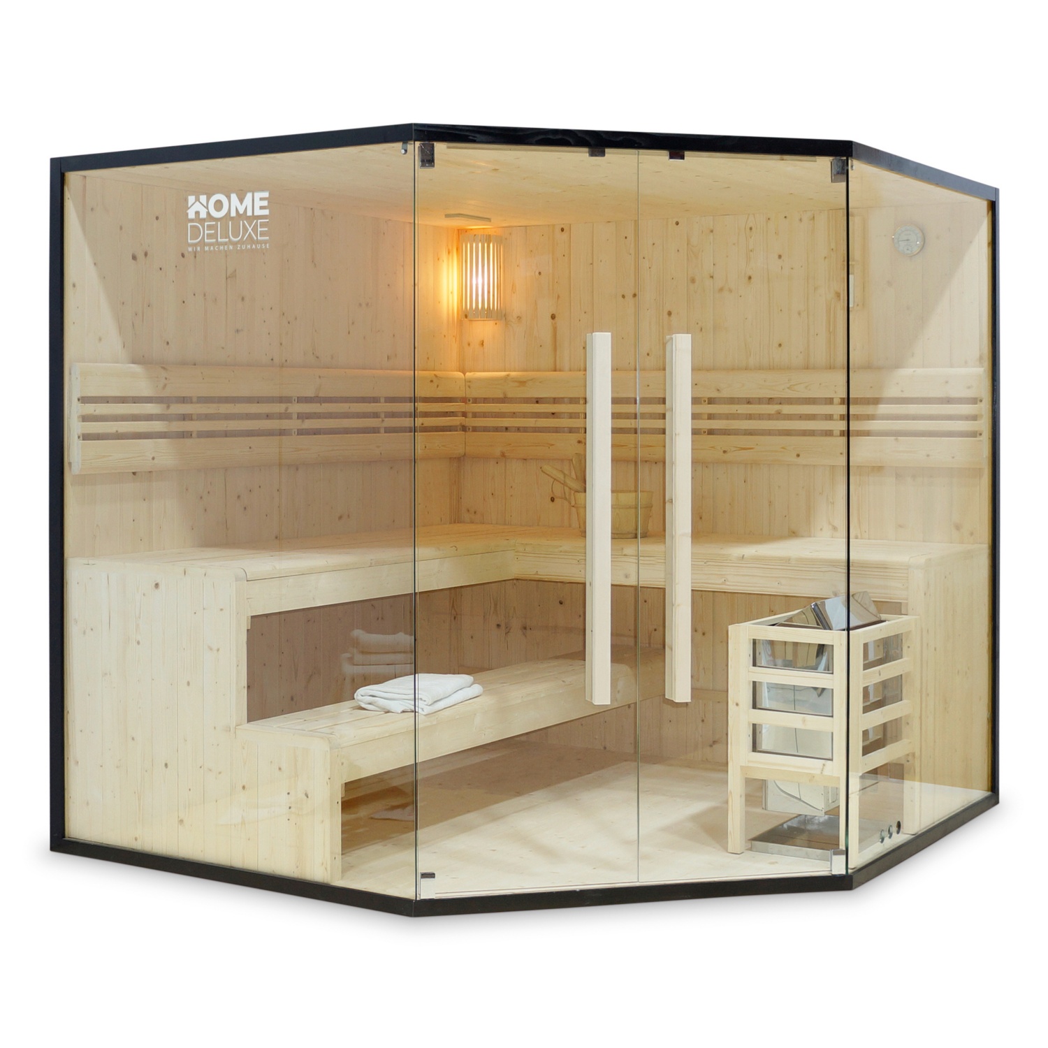 HOME DELUXE Traditionelle Sauna SHADOW XL BIG