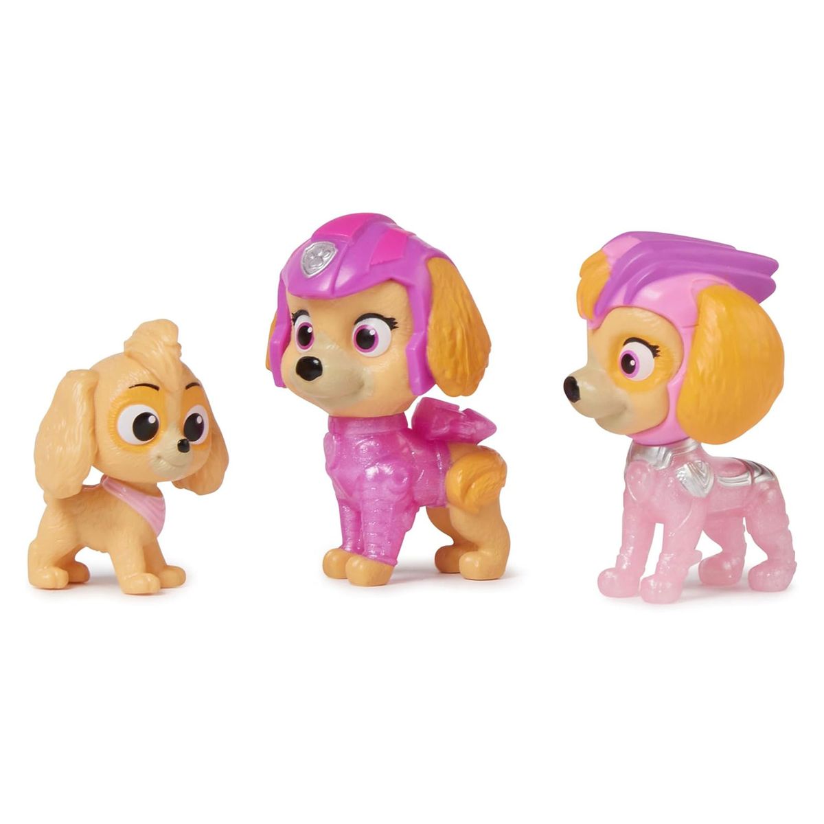 Spin Master 6068150 (20144103) - Paw Patrol - Der Mighty Kinofilm - 3-teiliges Spielfiguren-Geschenkset, Skye