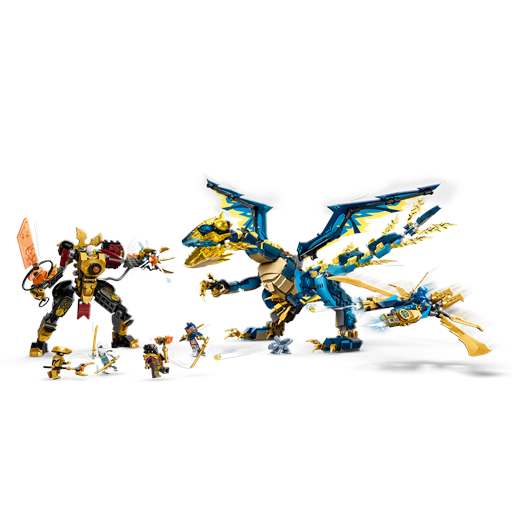 LEGO Ninjago Elementdrage Mod Kejserinde-Kamprobotten - 71796