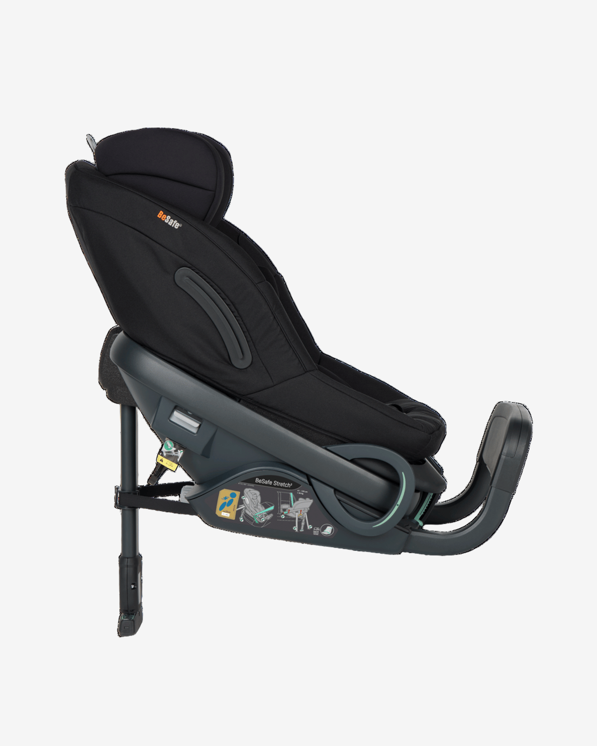 BeSafe Stretch 2 – Ny Ergo Cushion & Oppdatert EXO Ramme | Bilstol Barn 6mnd til 7 år