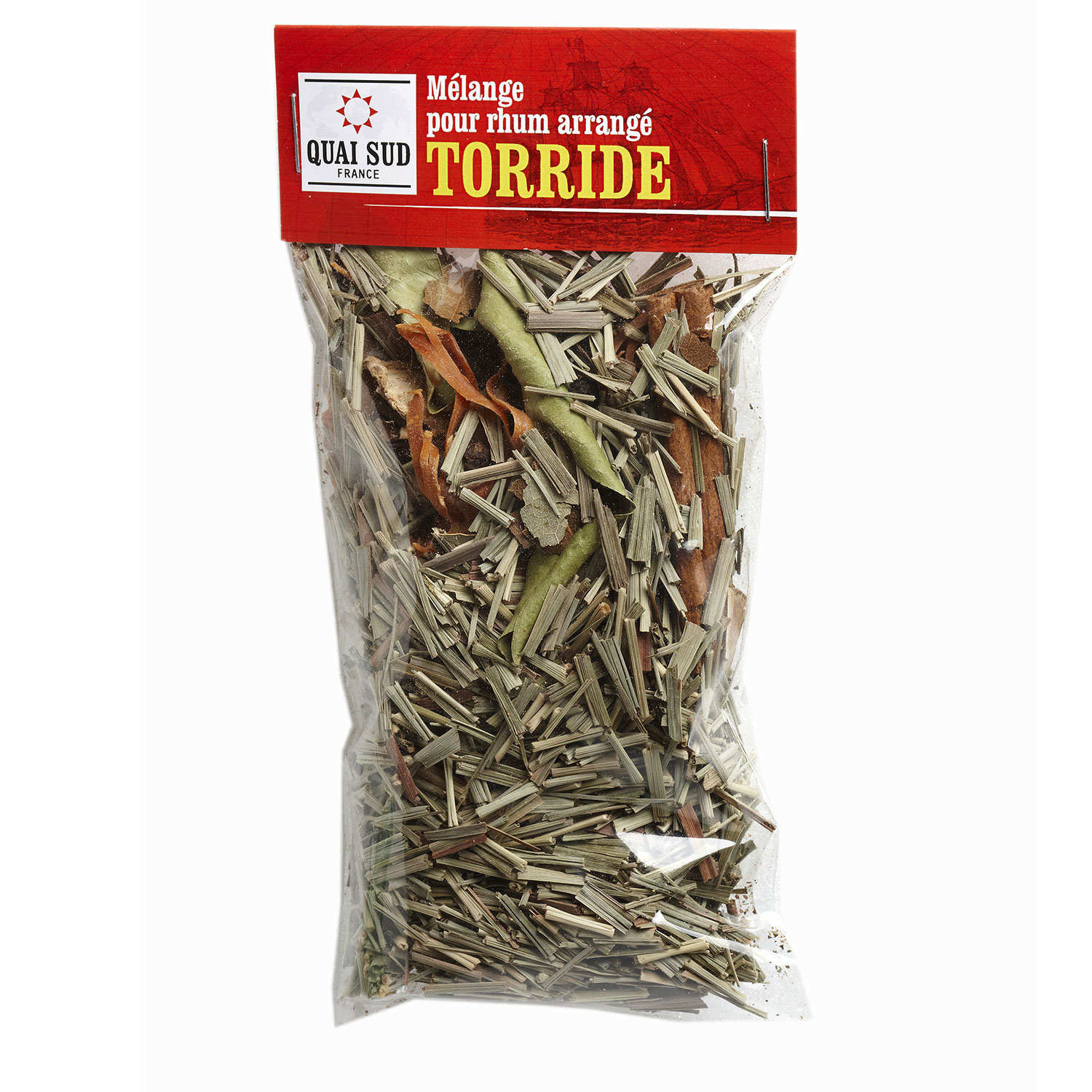 Mélange torride, préparation pour rhum arrangé