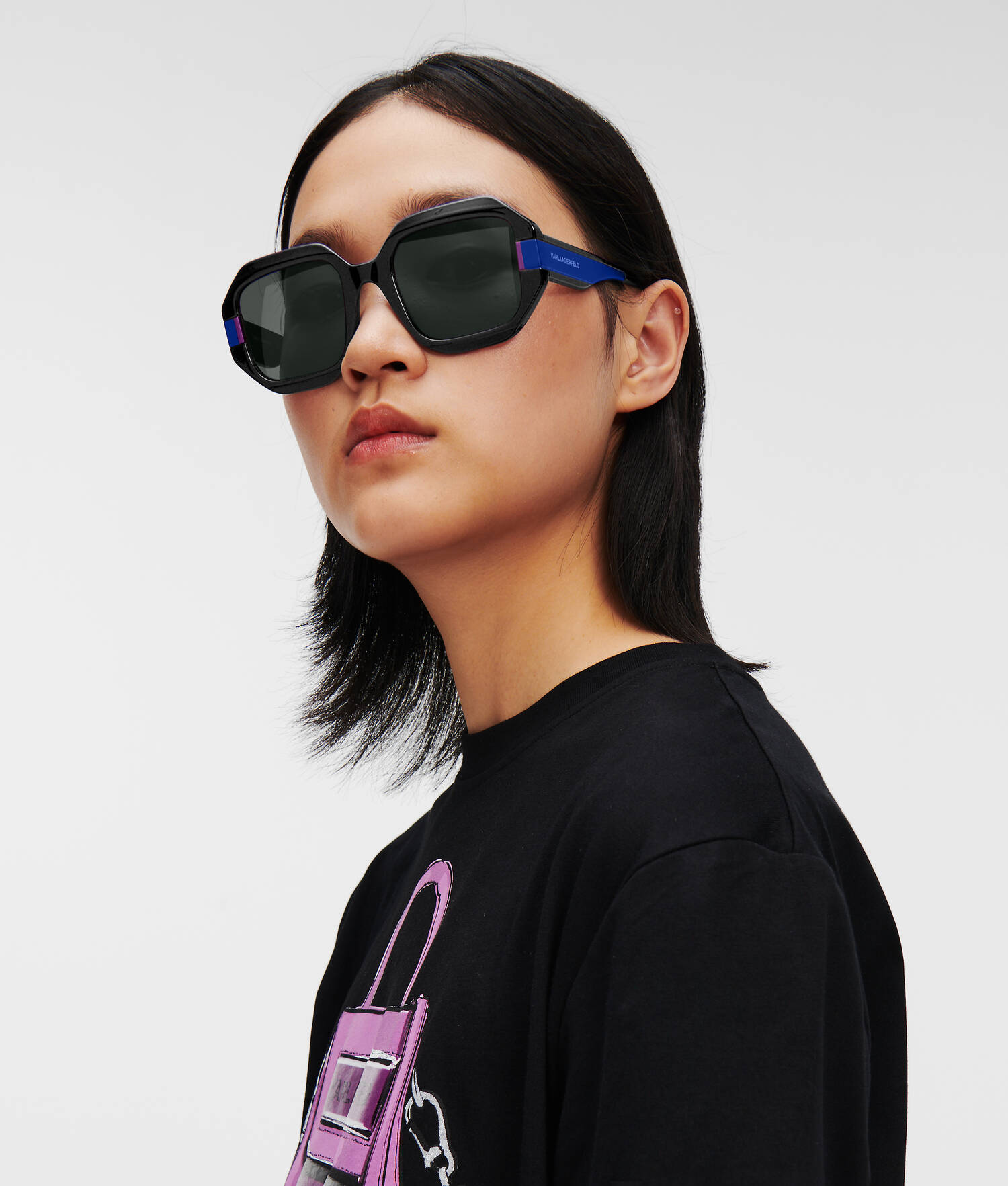 LUNETTES DE SOLEIL GÉOMÉTRIQUES KLJ