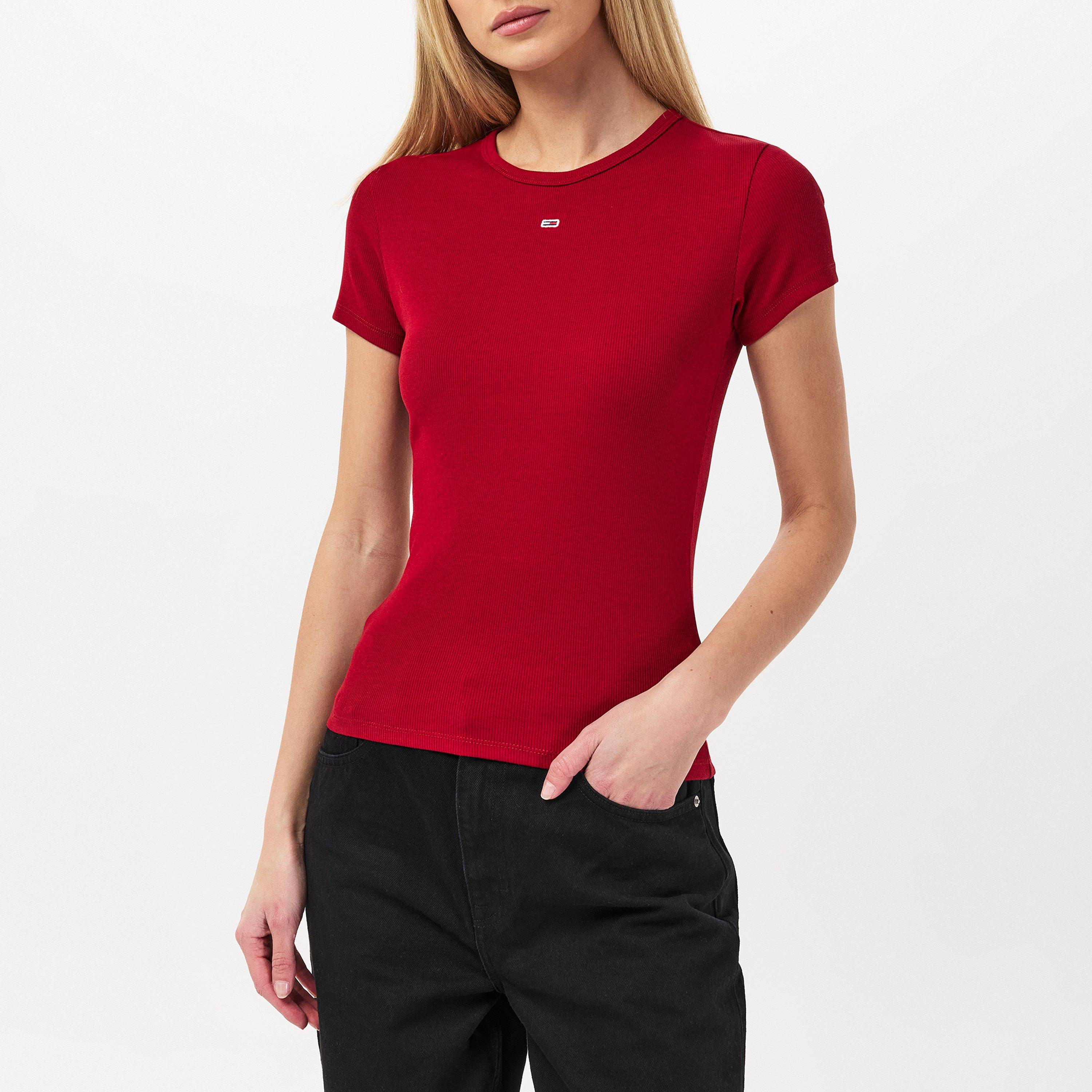 Tommy Jeans Rib Knit T Shirt