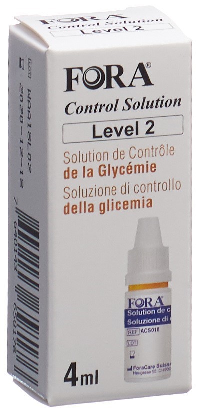 FORA Kontrolllösung<br>4 ml, B3