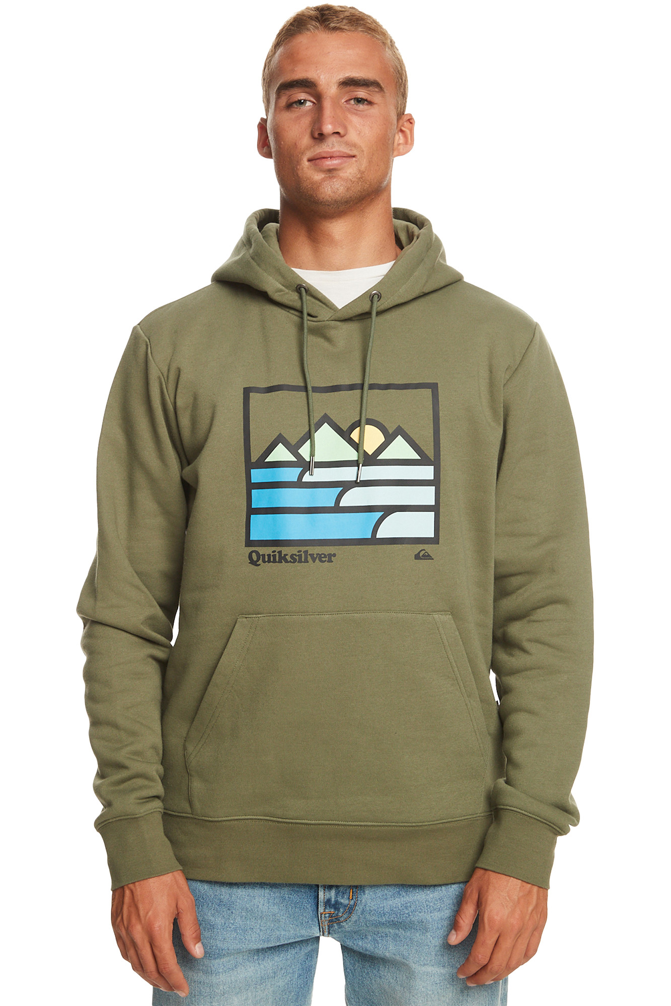 Linhas de Paisagem - Moletom Masculino