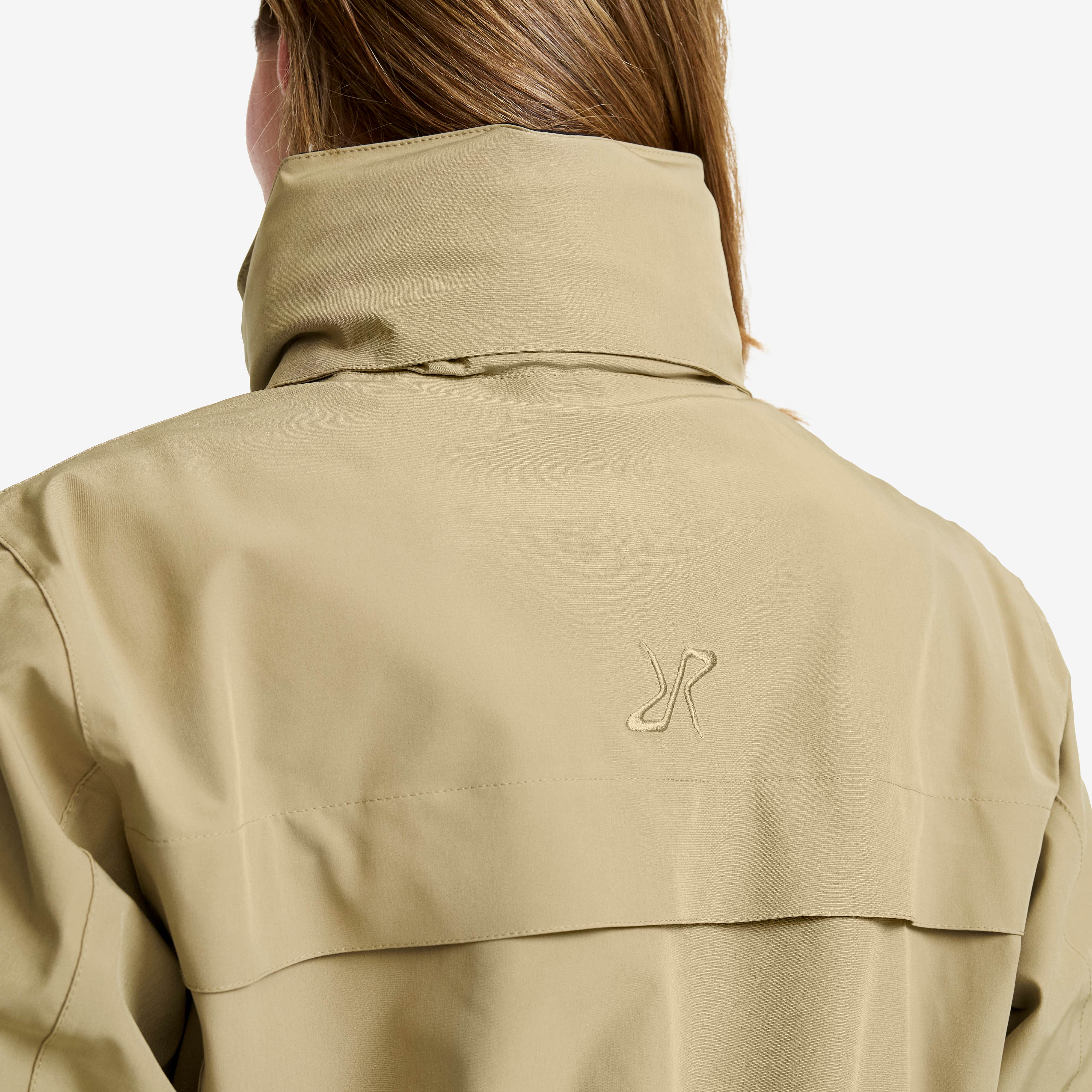 Nevis 2L Parka Dame Khaki