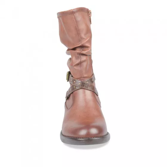 Bottes COGNAC LOVELY SKULL