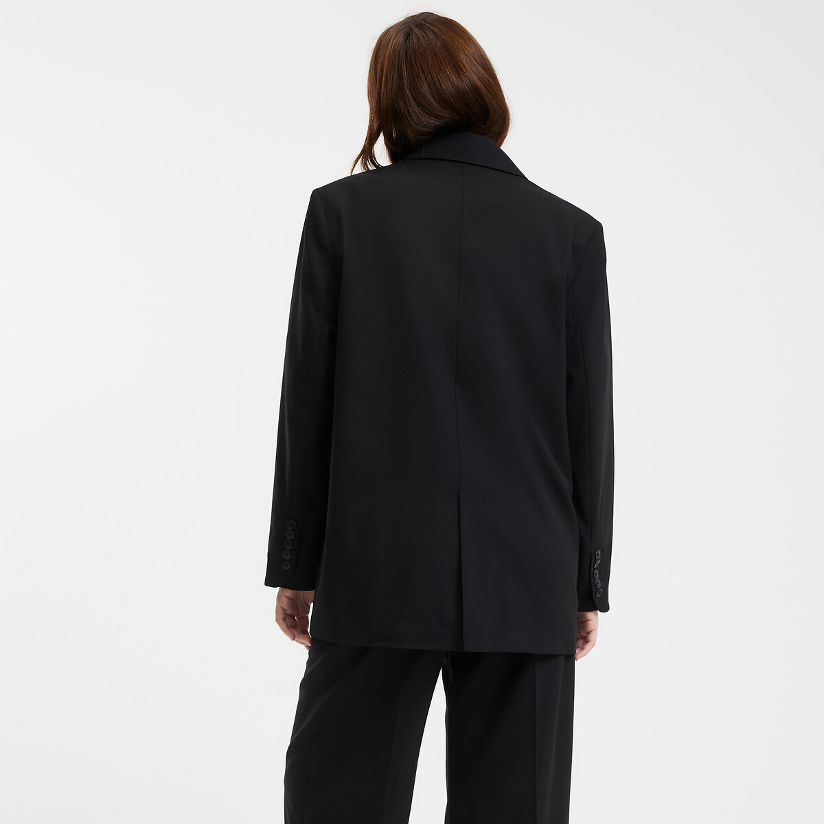 COLEÇÕES LA REDOUTE<br>Blazer longo, folgado e oversized, assinatura CLÉANDRE