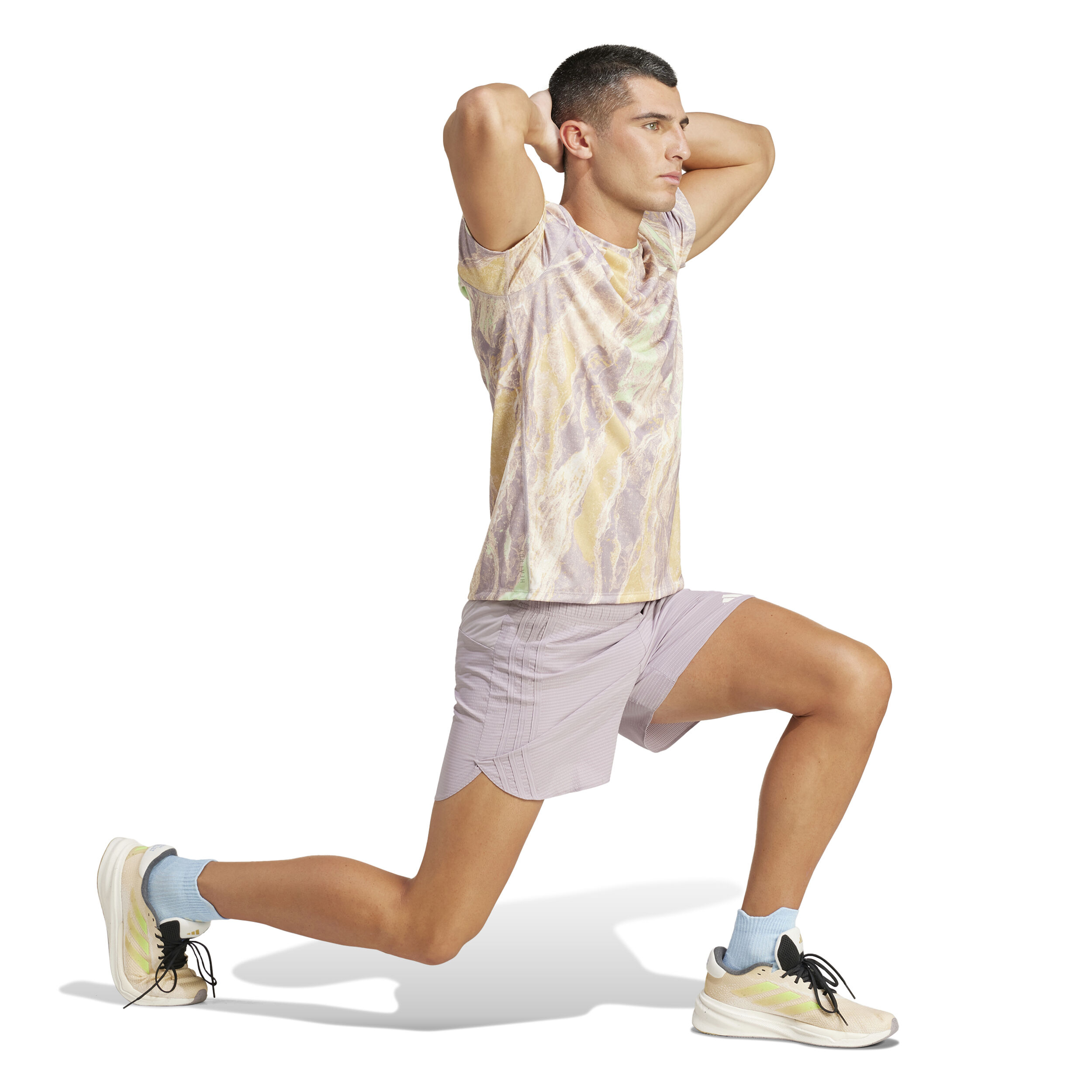 adidas Own The Run MFTP Short De Running Hommes - Lilas