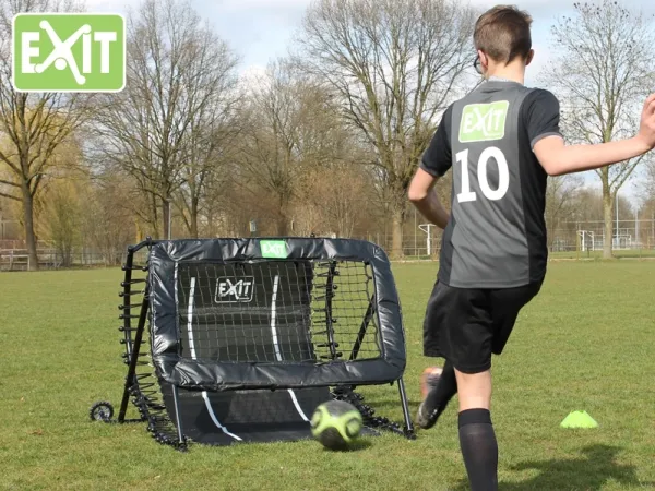 EXIT Rebounder Training Station, Rektangulær, Justerbar vinkel, Multi-station rebounder, Sort