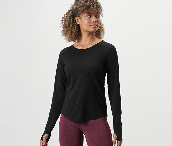 Langarm-Sportshirt
