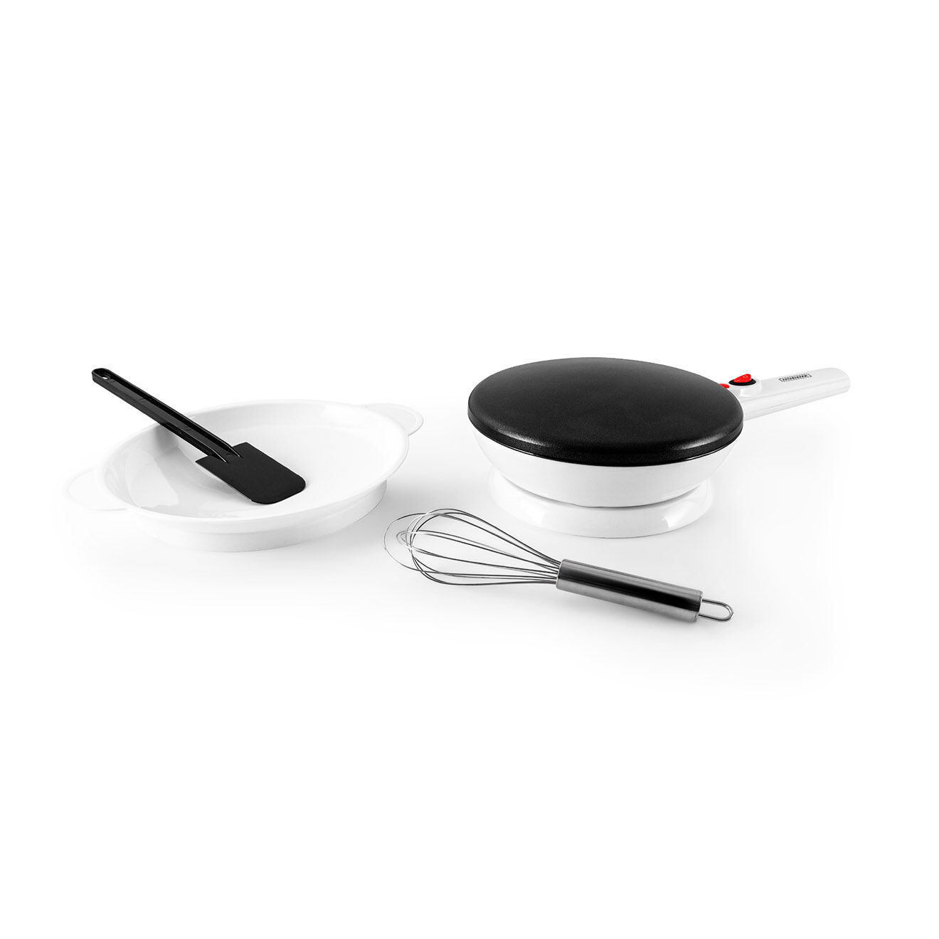 Kitchencook Crêpière électrique sans fil crepeasy  blanche