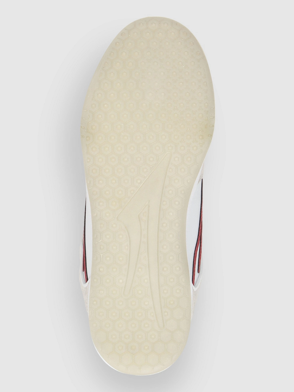 Lakai Telford Low Skate Shoes white/red suede