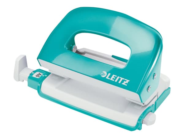 Leitz WOW NeXXt - Hullstanser - 10 ark / 1 mm - metall - isblå