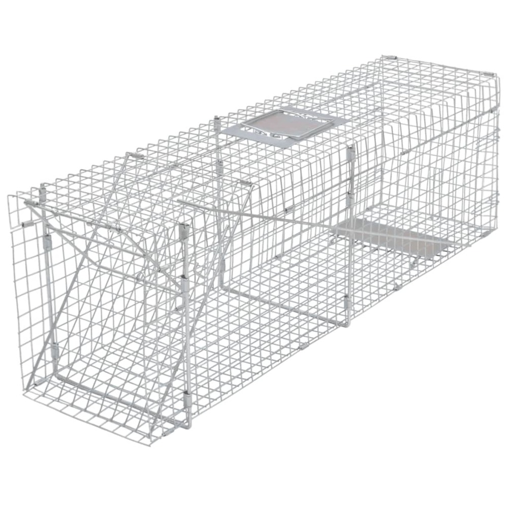 Piège à animaux galvanisé 100 cm