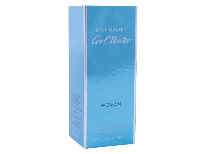 Davidoff Eau de Toilette Cool Water Woman 50 ml Frischer Damenduft