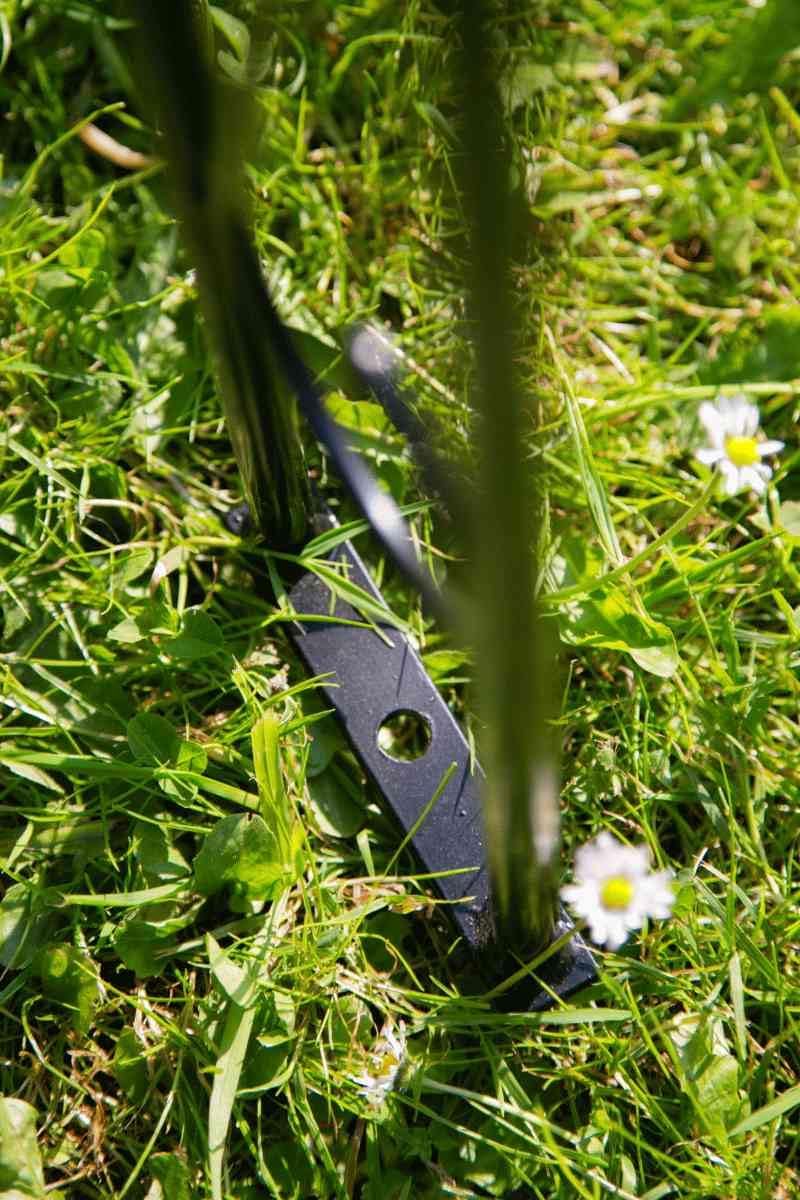 KUHEIGA Rosenbogen 10mm Massiveisen! Breite: 200cm Schwarz aus Metall