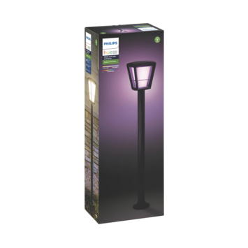 Philips Hue outdoor tuinpaal Econic zwart