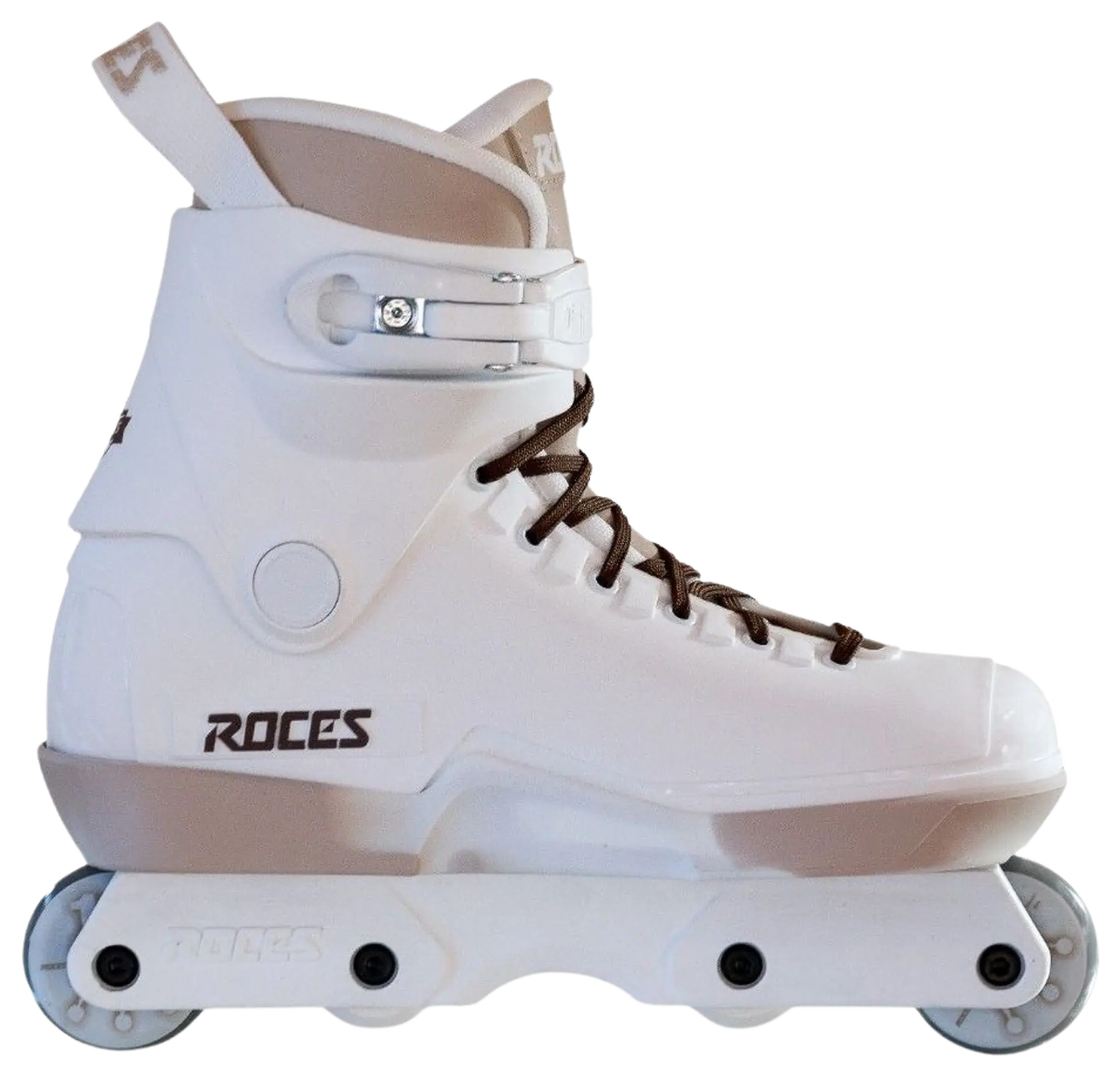 Roces M12 LO Team Cappuccino Aggressive Rulleskøjter | SkatePro