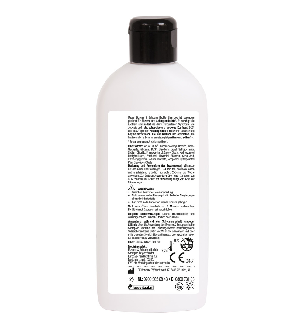 Lucovitaal Eczeem Psoriasis Shampoo (200 ml)