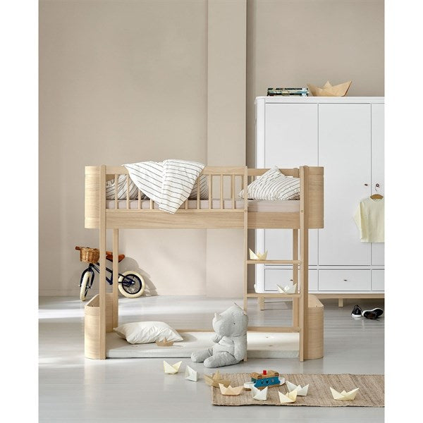 Køb Oliver Furniture Wood Mini+ Halvhøj Seng Eg