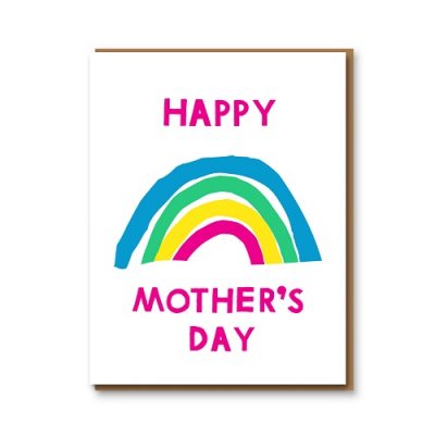 Happy Mother's Day Rainbow Greetings Card