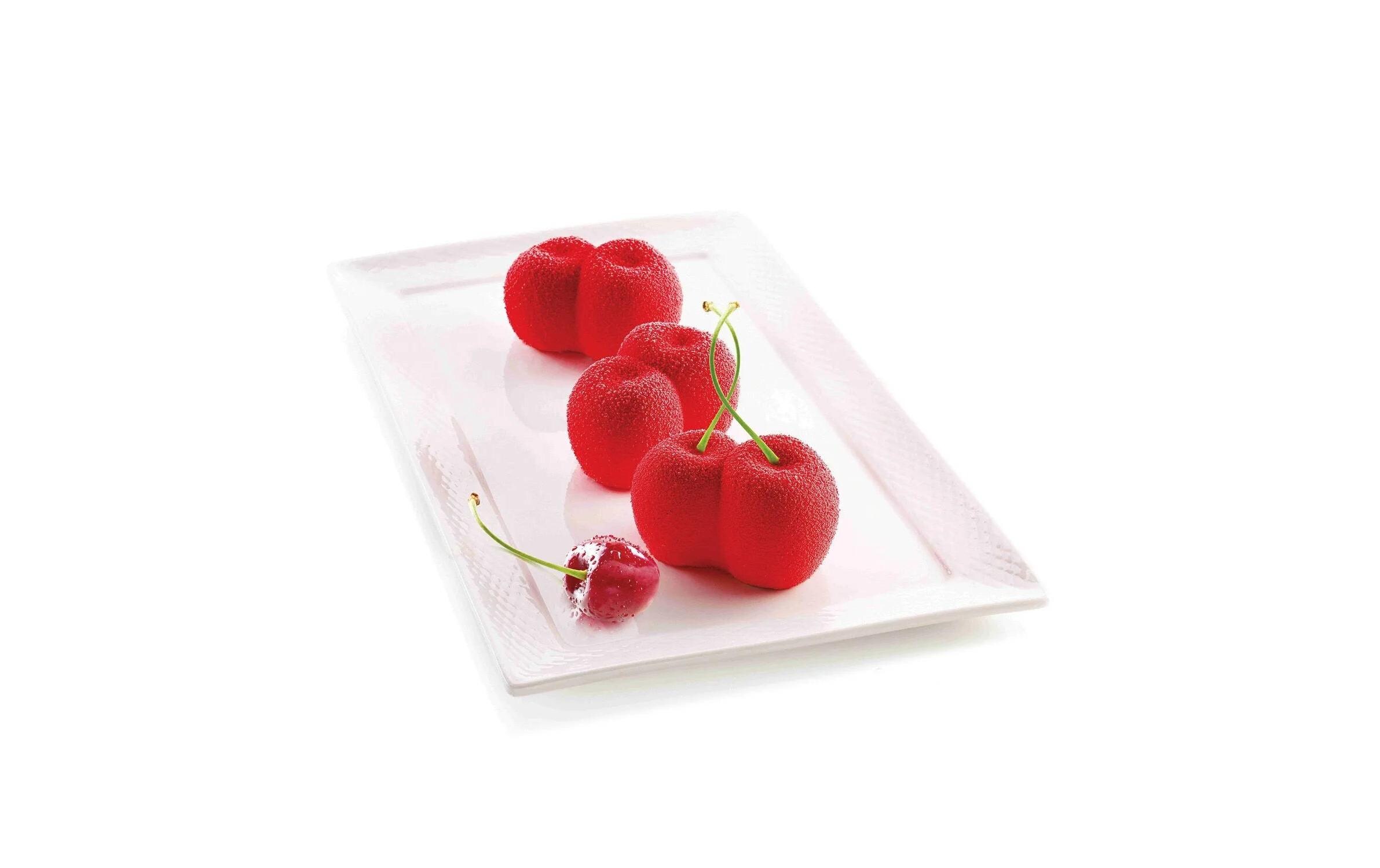Motiv-Backform Silikonbackform Kirschen KirschenBackform für einen tollen Kuchen bzw Törtchen mit besonderer Optik.
