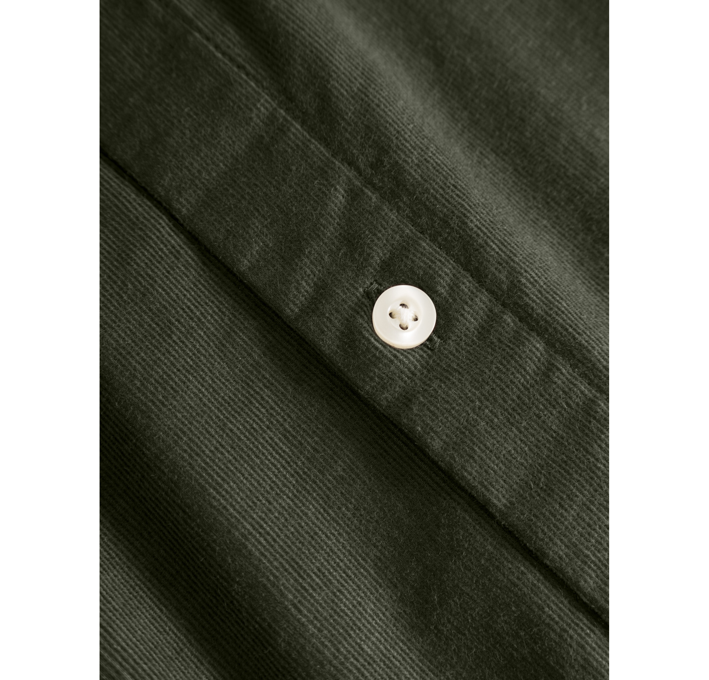 Regular Fit 26-Wales Corduroy Shirt M