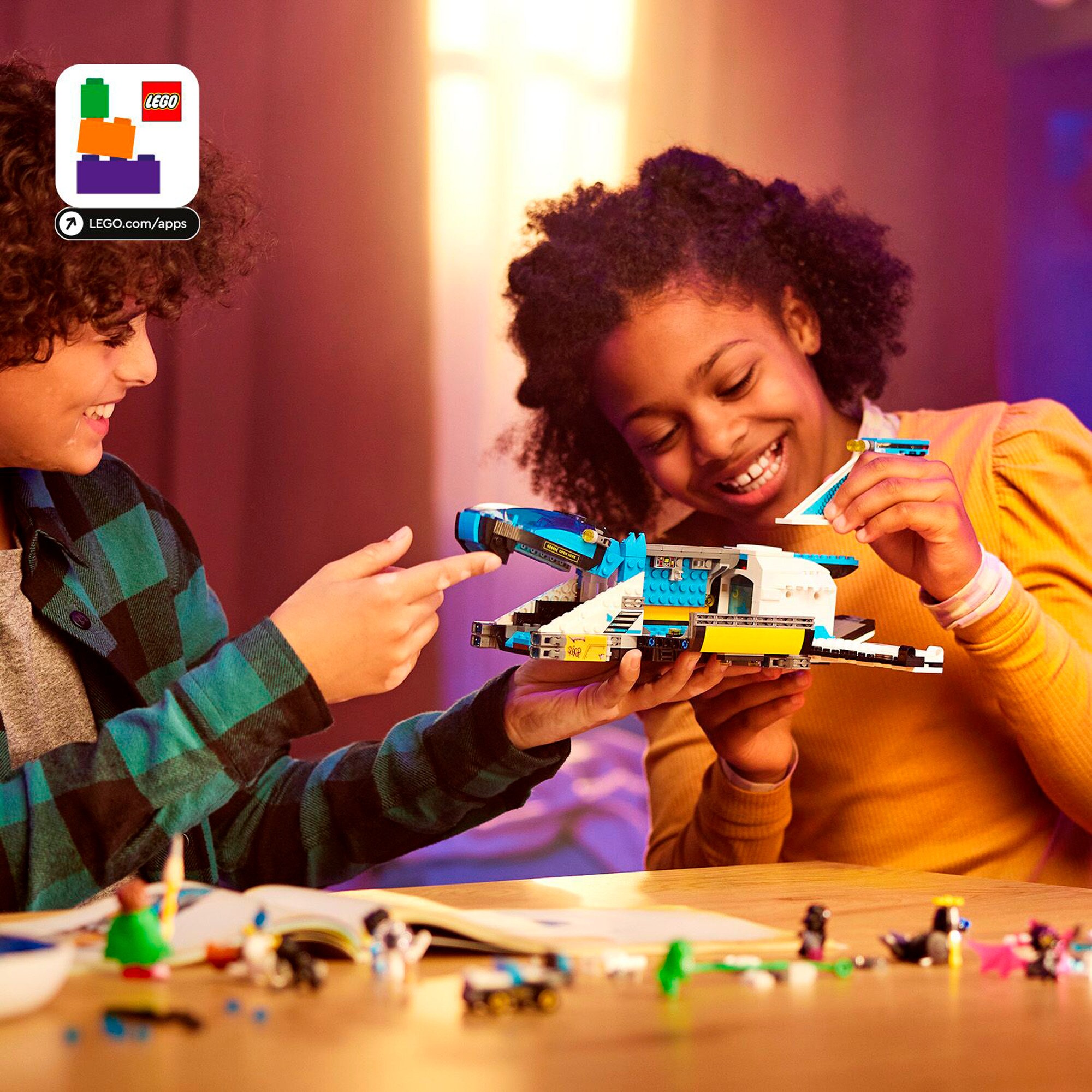 LEGO Konstruktionsspielzeug DREAMZzz Der Weltraumbus von Mr. Oz